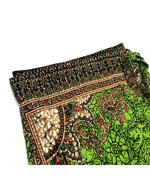 USED（ユーズド）の「Melon Green Winding maxi  skirt（スカート・レディース・その他）」の6枚目の写真