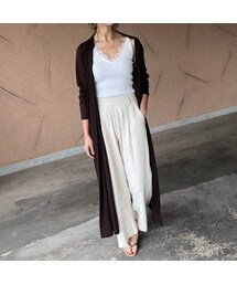 copine | 再入荷！大人カジュアル！ガーゼロングカーディガン(2color)【クリックポスト対象商品】(カーディガン/ボレロ)