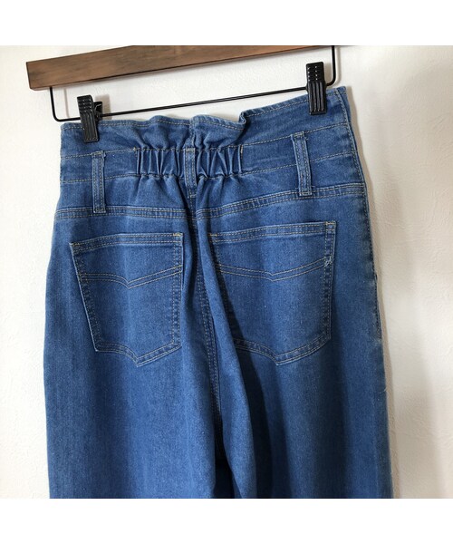 copine(コピン)の「裾ロールアップ!ハイウエストワイドデニムパンツ【クリックポスト対象商品】(デニムパンツ・レディース・その他)」の15枚目の写真