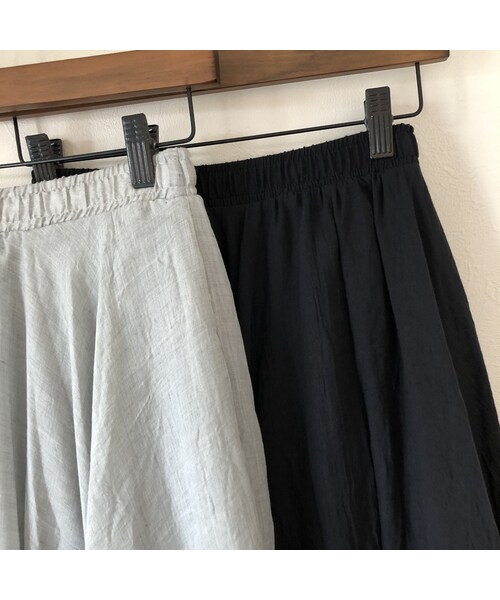 copine（コピン）の「再入荷！柔らかガーゼ素材！ふんわりロングスカート (2color)【クリックポスト対象商品】（スカート・レディース・その他）」の14枚目の写真