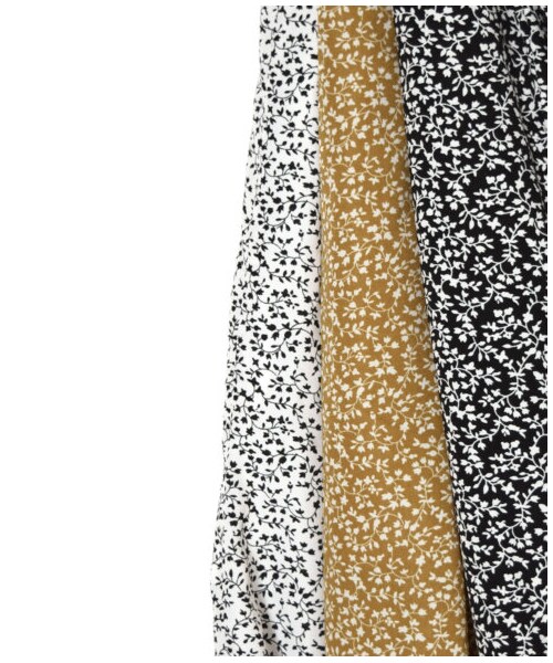 w closet(ダブルクローゼット)の「ツタ柄マーメイドスカート(スカート・レディース・オフホワイト/ベージュ/ブラック・FREE/M/L)」の12枚目の写真