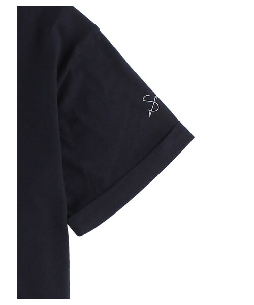 earth music&ecology(アースミュージックアンドエコロジー)の「【広瀬すず×earth】・ゆるTシャツ(トップス・オフホワイト/ブラック/カーキ/ネイビー・F)」の15枚目の写真