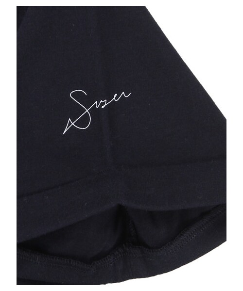 earth music&ecology(アースミュージックアンドエコロジー)の「【広瀬すず×earth】・ゆるTシャツ(トップス・オフホワイト/ブラック/カーキ/ネイビー・F)」の18枚目の写真