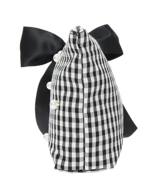 Maison de FLEUR（メゾンドフルール）の「ギンガムチェックポーチ