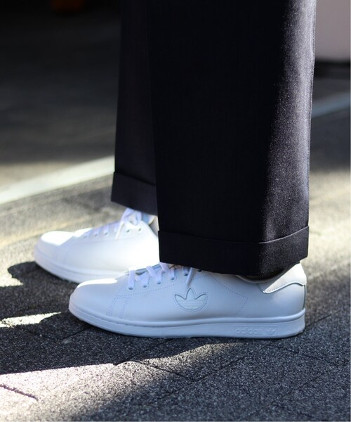 EDIFICE(エディフィス)の「adidas / アディダス STAN SMITH(シューズ・ホワイト/25.5/26/26.5/27/27.5/28)」の2枚目の写真