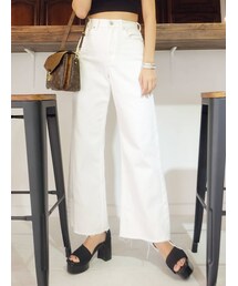 EVRIS | シンプルバギーDENIMパンツ(パンツ)