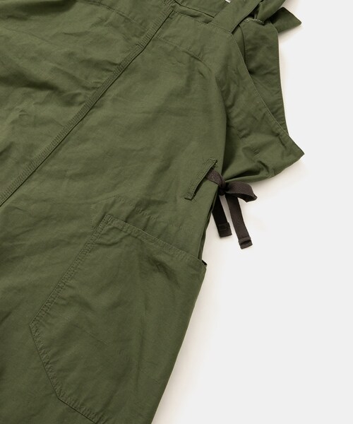 ENGINEERED GARMENTS カバーオール M オリーブ ENGINEERED GARMENTS (エンジニアードガーメンツ) OVERALLS