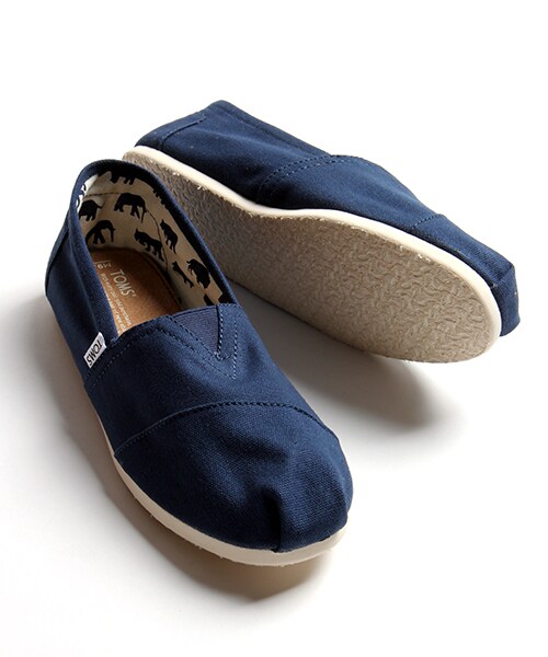 TOMS（トムス）の「MENS ORIGINAL CLASSICS（シューズ・メンズ・ベージュ/ネイビー・8H/9/9H）」の11枚目の写真