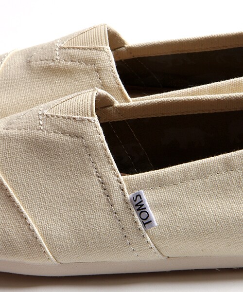 TOMS（トムス）の「MENS ORIGINAL CLASSICS（シューズ・メンズ・ベージュ/ネイビー・8H/9/9H）」の10枚目の写真