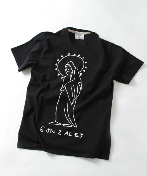 HARE（ハレ）の「Mark GonzalesプリントTシャツ1(MENS)（トップス・メンズ・オフホワイト/ブラック・Ｓ/Ｍ/Ｌ）」の2枚目の写真