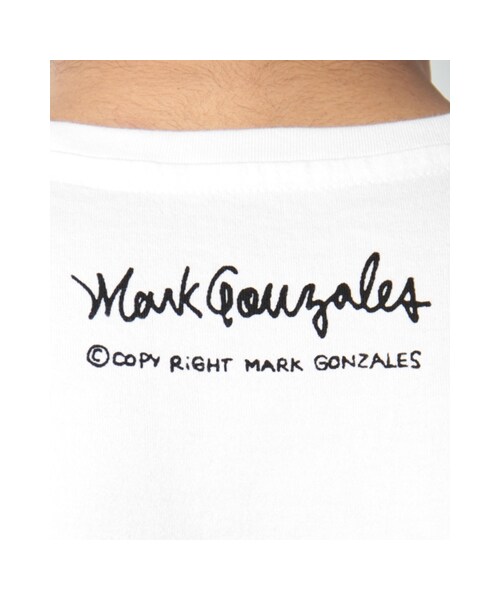 HARE（ハレ）の「Mark GonzalesプリントTシャツ1(MENS)（トップス・メンズ・オフホワイト/ブラック・Ｓ/Ｍ/Ｌ）」の8枚目の写真