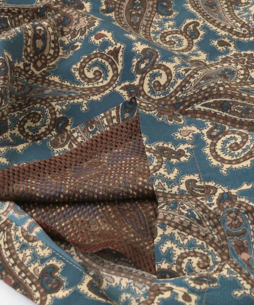 SENSE OF PLACE by URBAN RESEARCH（センスオブプレイスバイアーバンリサーチ）の「ペイズリーショートパンツ（パンツ・メンズ・その他・M/L）」の8枚目の写真