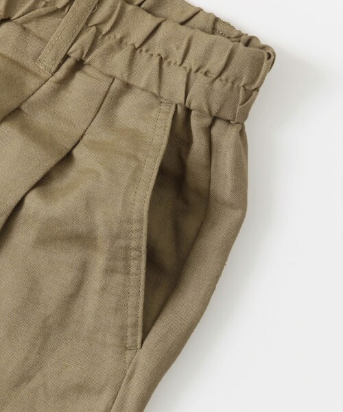 SENSE OF PLACE by URBAN RESEARCH(センスオブプレイスバイアーバンリサーチ)の「リネンレーヨンタックワイドパンツ(パンツ・メンズ・BROWN/NAVY/BLACK/KHAKI・M/L)」の14枚目の写真