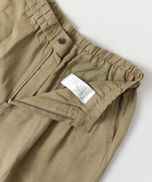 SENSE OF PLACE by URBAN RESEARCH(センスオブプレイスバイアーバンリサーチ)の「リネンレーヨンタックワイドパンツ(パンツ・メンズ・BROWN/NAVY/BLACK/KHAKI・M/L)」の13枚目の写真
