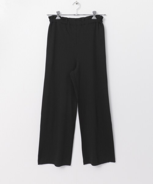 URBAN RESEARCH(アーバンリサーチ)の「リラックスリブパンツ(パンツ・レディース・L.KHAKI/OFF BEIGE/BLACK・FREE)」の20枚目の写真