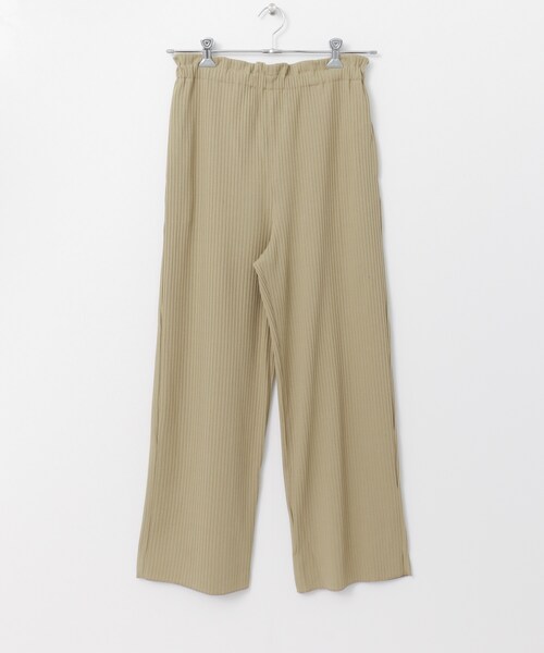 URBAN RESEARCH(アーバンリサーチ)の「リラックスリブパンツ(パンツ・レディース・L.KHAKI/OFF BEIGE/BLACK・FREE)」の18枚目の写真