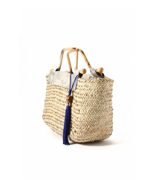 FRAMeWORK（フレームワーク）の「CATARZウッドハンドルカゴBAG