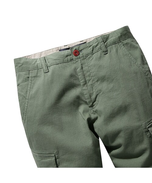 SERIES（シリーズ）の「[series;] HIPSTER 캐주얼 코튼 카고 팬츠（その他・メンズ・카키・78/82/86/90）」の3枚目の写真