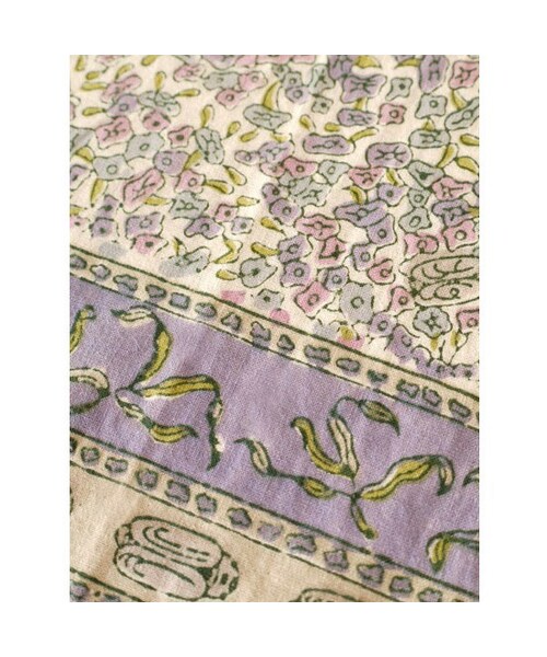 Madu（マディ）の「Mas d'Ouvan ラベンダー テーブルクロス パープル×グリーン（その他・その他・約150×150cm(+-5cmの誤差があります)）」の5枚目の写真