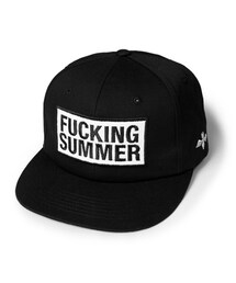 LEATA | 12SS Fucking summer 6 panel cap black(その他)