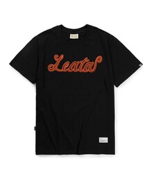 LEATA | Stitching logo short sleeve black(トップス)