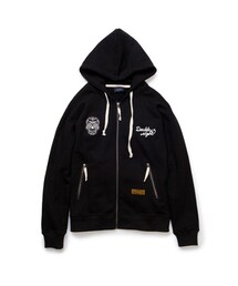 LEATA | 88 zip up hoodie black(その他)