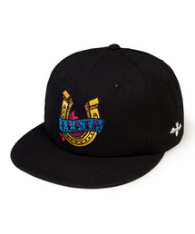LEATA | Horseshoe 6 panel cap black(その他)