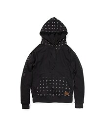 LEATA | Crossbone pullover hoodie black(その他)