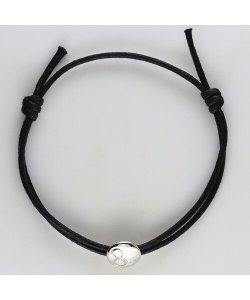 28 vingt-huit（ヴァン ユィット）の「ヴァン ユィット 779 ナンバー ワックスコード 紐ブレスレット pt900（ブレスレット・メンズ・シルバー・free）」の3枚目の写真
