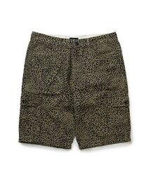 LEATA | Animal skin short leopard olive(その他)