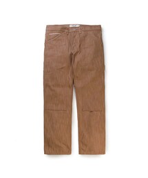 LEATA | Rigid selvage denim pants brown(その他)