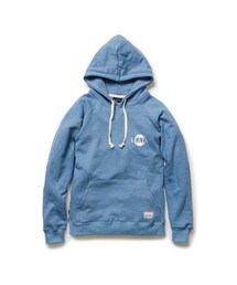 LEATA | B.B logo pullover hoodie blue(その他)