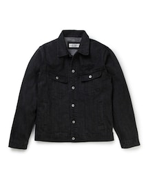LEATA | Black denim jacket(ジャケット/アウター)