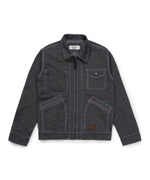 LEATA | Work denim jacket gray(ジャケット/アウター)