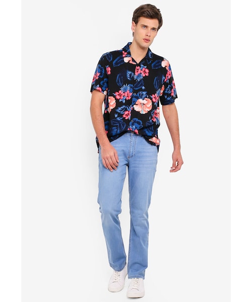 Hollister（ホリスター）の「短袖襯衫（トップス・メンズ・黑色・L/M/S/XL/XS）」の4枚目の写真