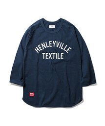 ESPIONAGE | Henley Ville Raglan Shirt Navy(トップス)