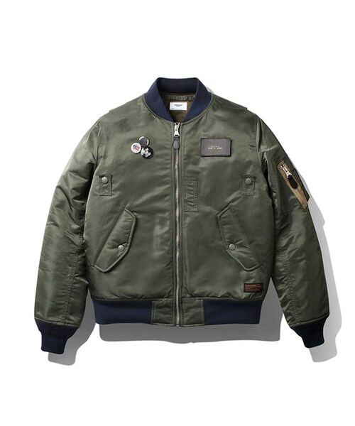 ESPIONAGE(エスピオナジ)の「Robin MA-1 Flight Jacket Olive(ジャケット/アウター・メンズ・その他・S/M/L)」の1枚目の写真