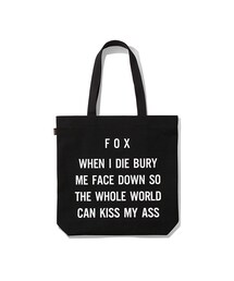 ESPIONAGE | Bury Me Face Down Tote Bag Black(バッグ)