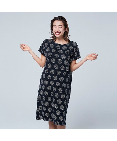 UNIQLO（ユニクロ）の「スカンジナビアンパターンワンピース（半袖 