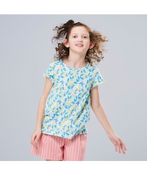 UNIQLO | GIRLS スカンジナビアンパターンチュニック（半袖）(Tシャツ/カットソー)