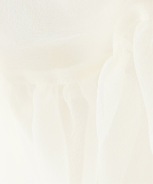 美品】アキラナカ Layered organza dress グリーン - メルカリ