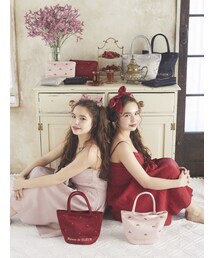 ジョリーフルール　大阪アイドール　ダブルポーチ④ Maison de FLEUR（メゾンドフルール）の「チェリーポーチ（）」 - WEAR