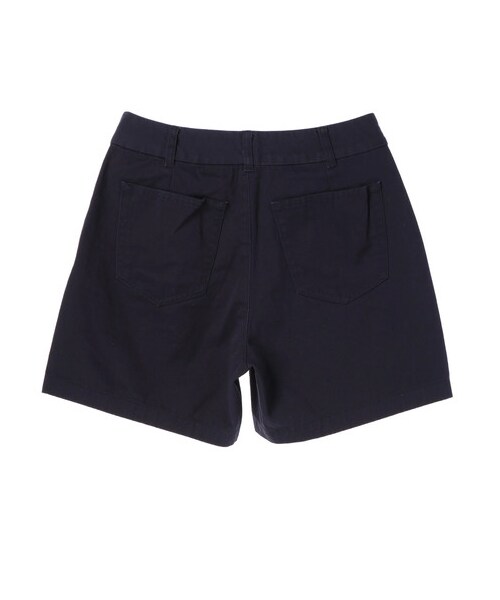 E hyphen world gallery（イーハイフンワールドギャラリー）の「ツイルショートパンツ（パンツ・オフホワイト/ブラック/ベージュ/キャメル/ネイビー・S/M）」の11枚目の写真