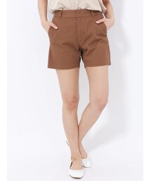 E hyphen world gallery | ツイルショートパンツ(パンツ)