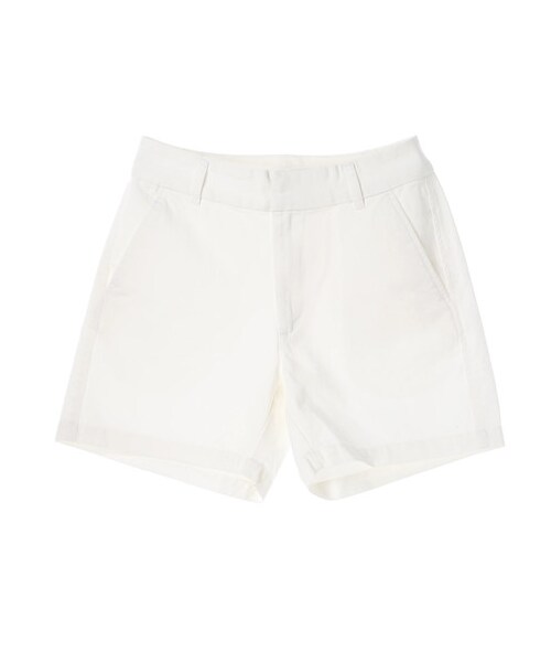 E hyphen world gallery（イーハイフンワールドギャラリー）の「ツイルショートパンツ（パンツ・オフホワイト/ブラック/ベージュ/キャメル/ネイビー・S/M）」の16枚目の写真