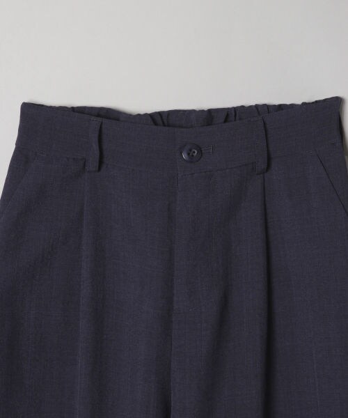 JEANASIS（ジーナシス）の「リネンライクストレートパンツ（パンツ・ピンク()/ライトベージュ()/ブラウン()/ブルーグリーン()/ネイビー()）」の12枚目の写真