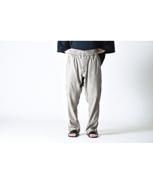 パンツ YANTOR suede jarsey pants YANTOR（ヤントル）の「YANTOR Suede Jarsey Pants（その他