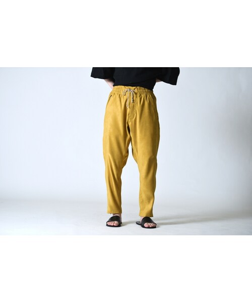 パンツ YANTOR suede jarsey pants YANTOR（ヤントル）の「YANTOR Suede Jarsey Pants（その他