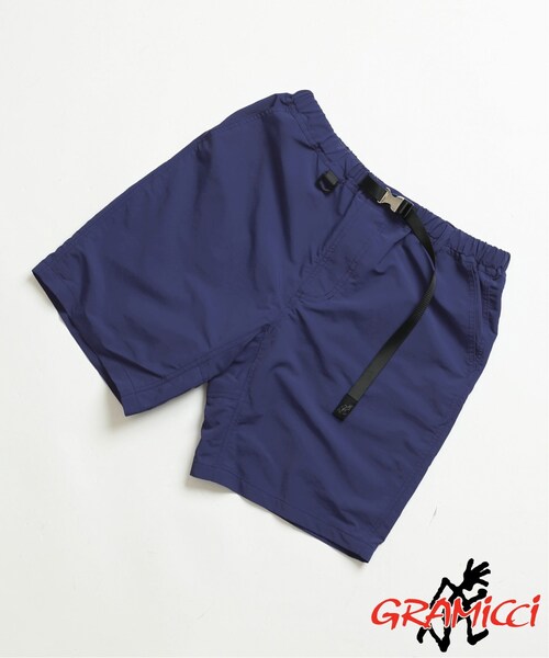 EDIFICE(エディフィス)の「GRAMICCI×EDIFICE / グラミチ別注 ナイロンショーツ(パンツ・ブラック/M/L/XL)」の4枚目の写真