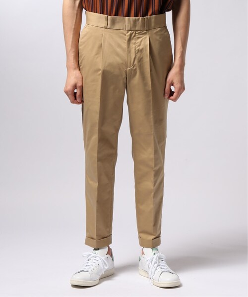 EDIFICE（エディフィス）の「C/Pe Light Twill 1プリーツ アンクルパンツ（パンツ・ブラック/S/M/L/XL）」の5枚目の写真